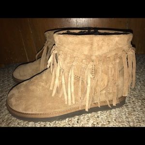 Fringed Short Ugg Boot